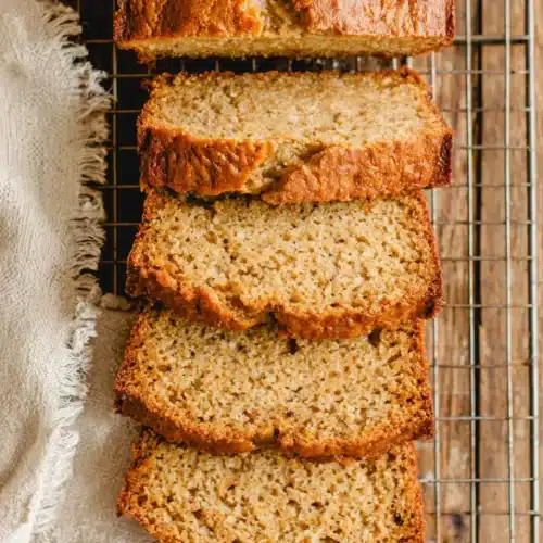 Sour Cream Banana Bread: A Moist and Delicious Delight 1 Delicious sour cream banana bread slices ready to eat