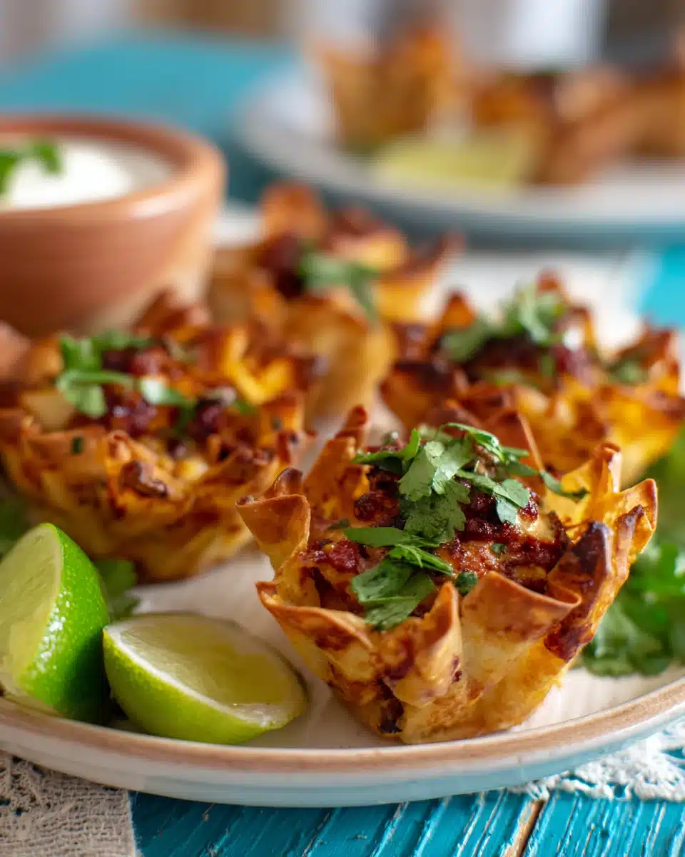 Delicious Taco Ranch Bites with ranch dressing
