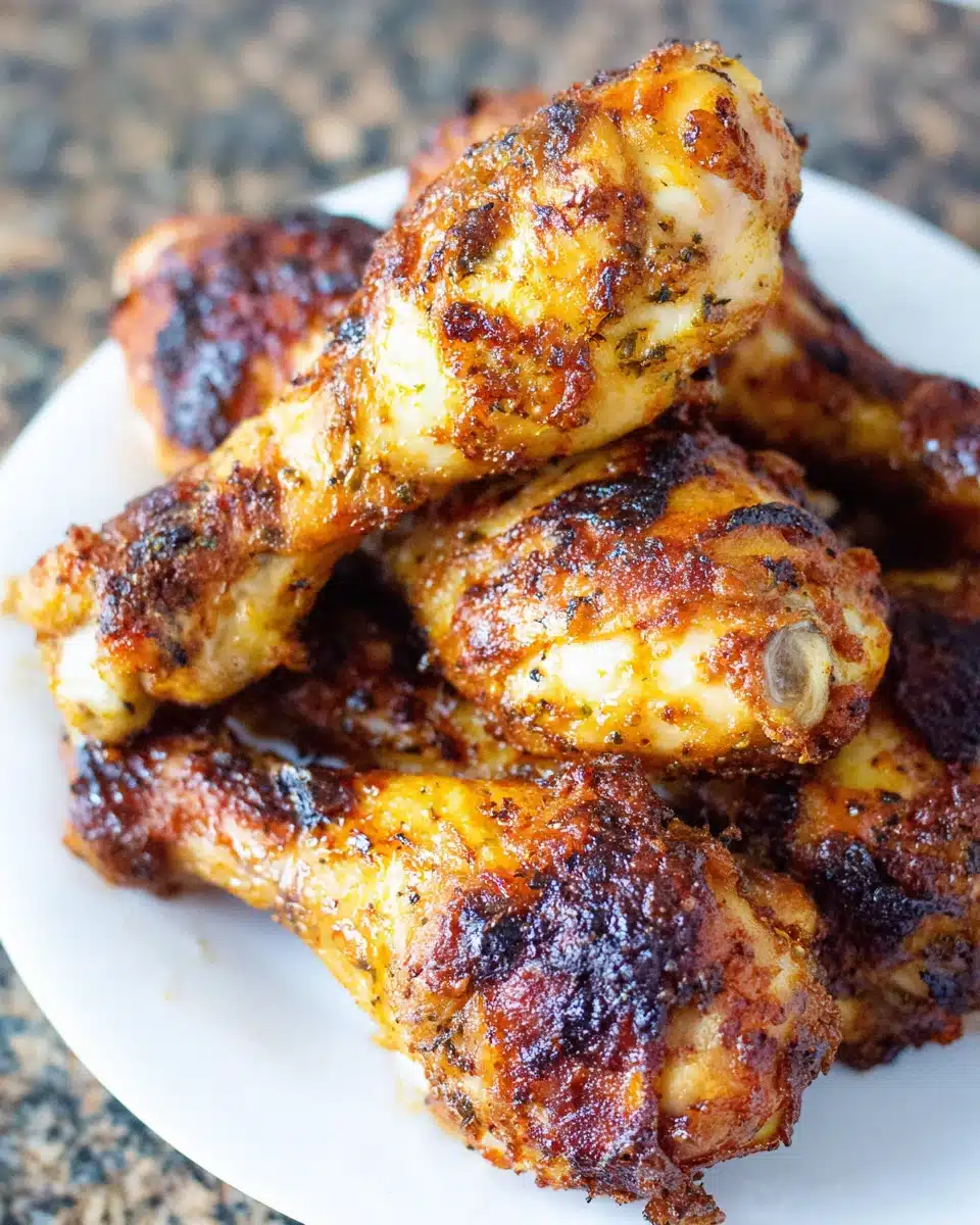 Deliciously Crispy Honey Air Fryer Chicken Drumsticks