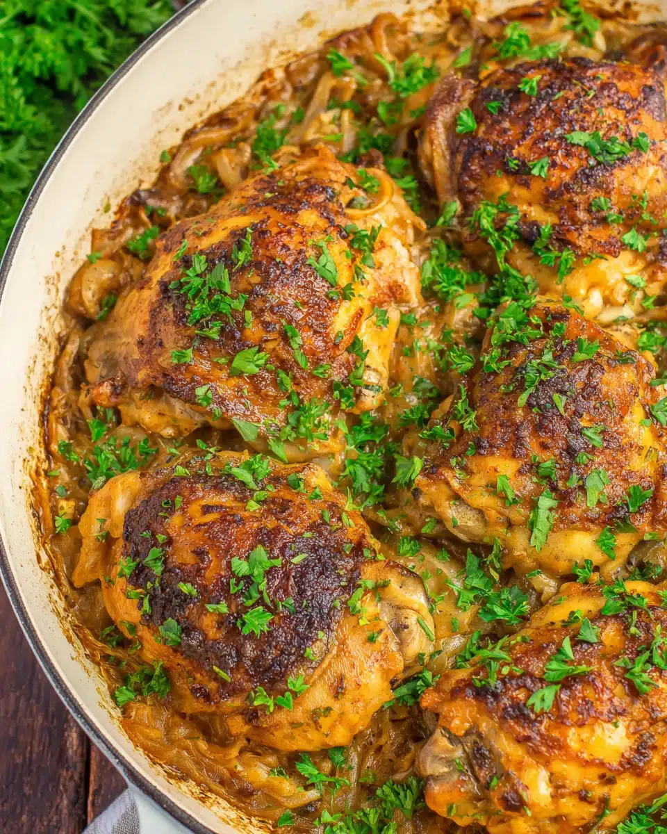 Delicious Chicken Thighs with Rice: A Family Favorite