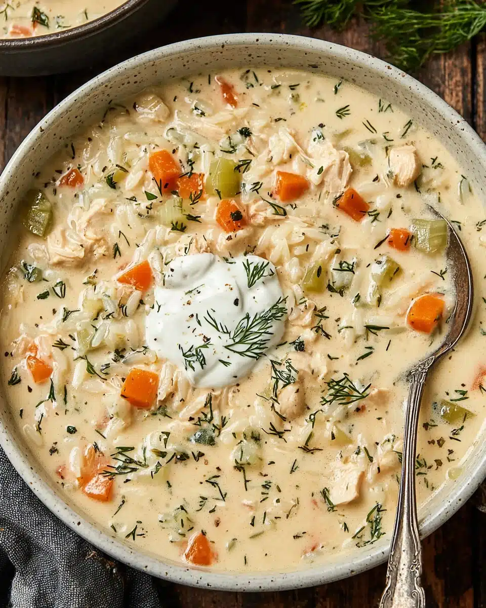 Creamy Chicken Orzo Soup: A Cozy Delight