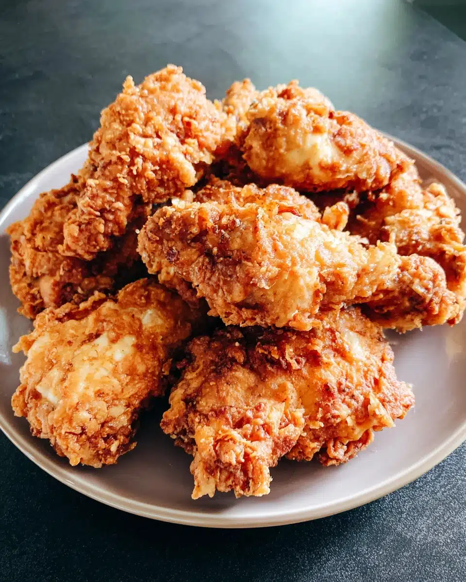 Crispy Fried Chicken: An Irresistible Delight
