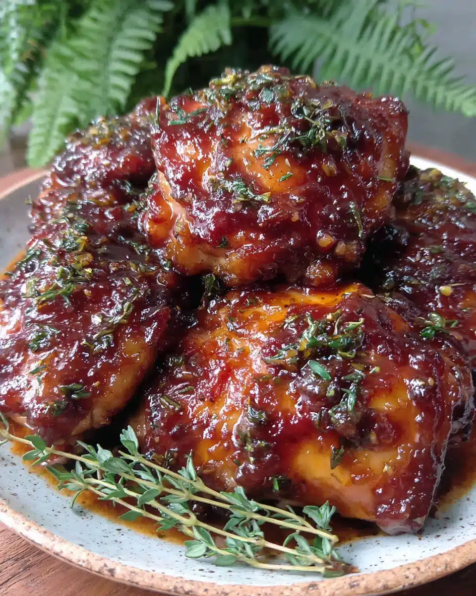 Easy Crockpot Honey Garlic Chicken Thighs: A Delicious Delight