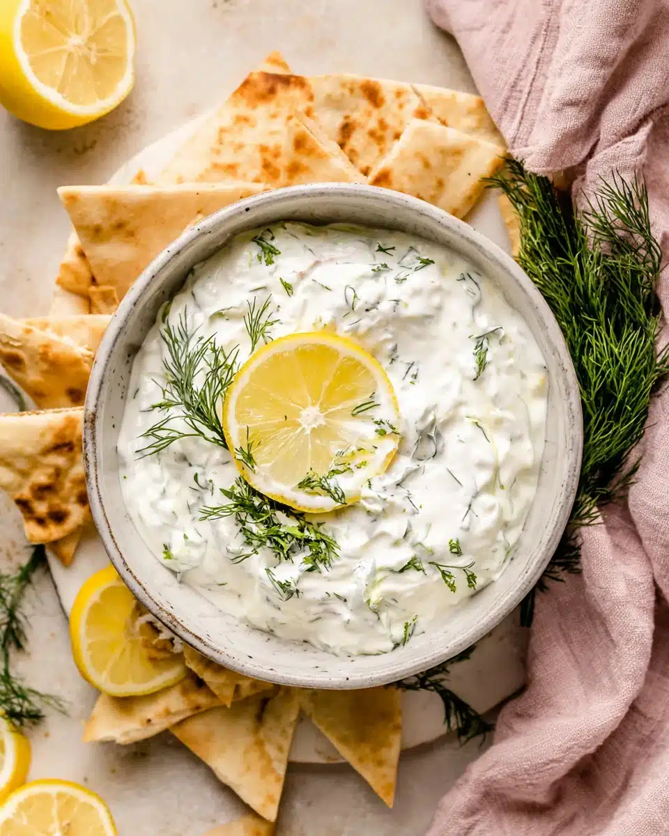 Easy Dairy-Free Tzatziki Recipe: Refreshingly Simple Delight