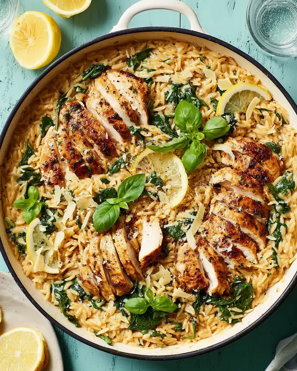 High Protein Lemon Chicken Orzo: A Quick & Flavorful Meal
