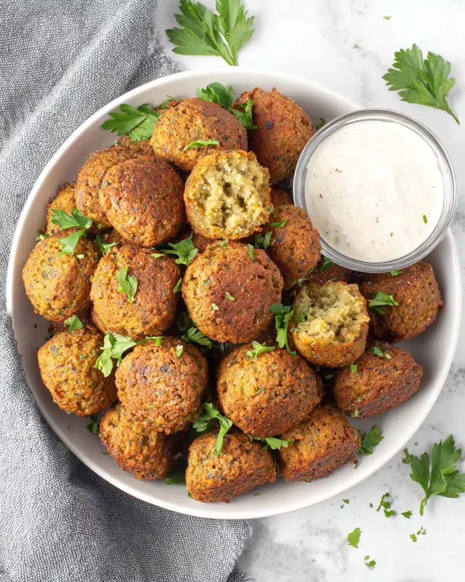 Delicious Homemade Falafel: A Crispy Delight