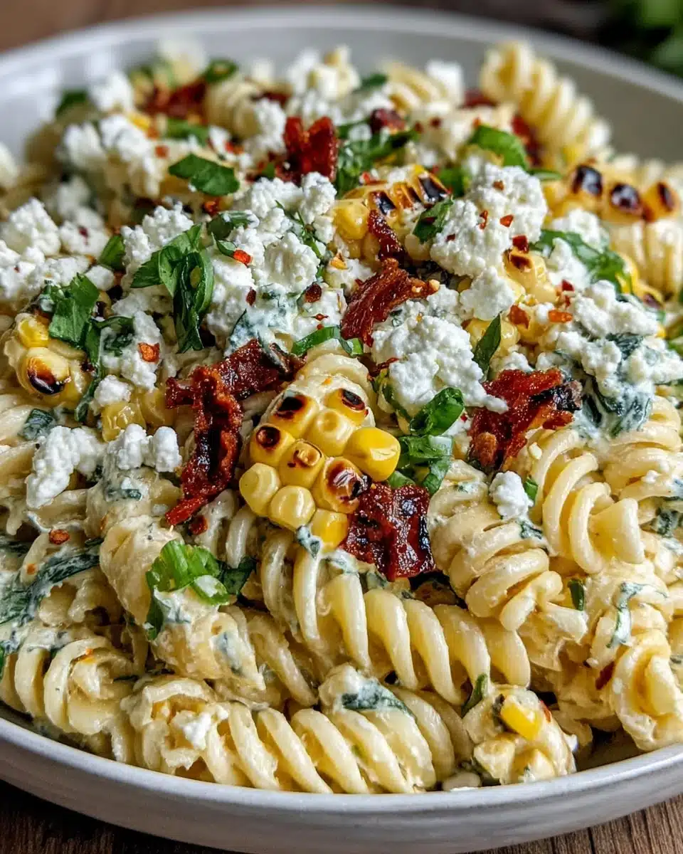 Pasta Salad with Cotija Cheese: A Flavorful Delight