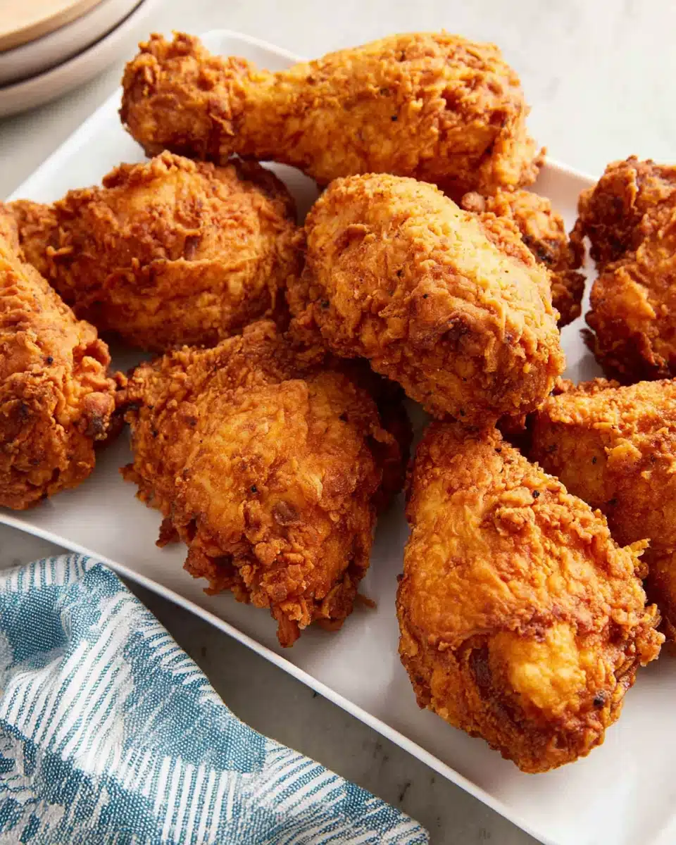 Southern Style Buttermilk Fried Chicken: Irresistibly Crispy!
