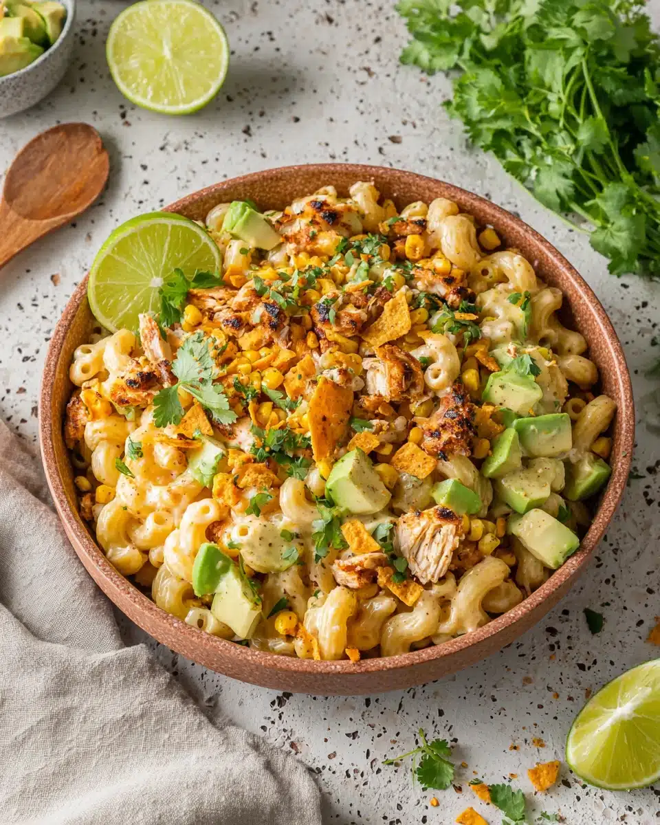 Street Corn Chicken Pasta Salad: A Flavorful Delight