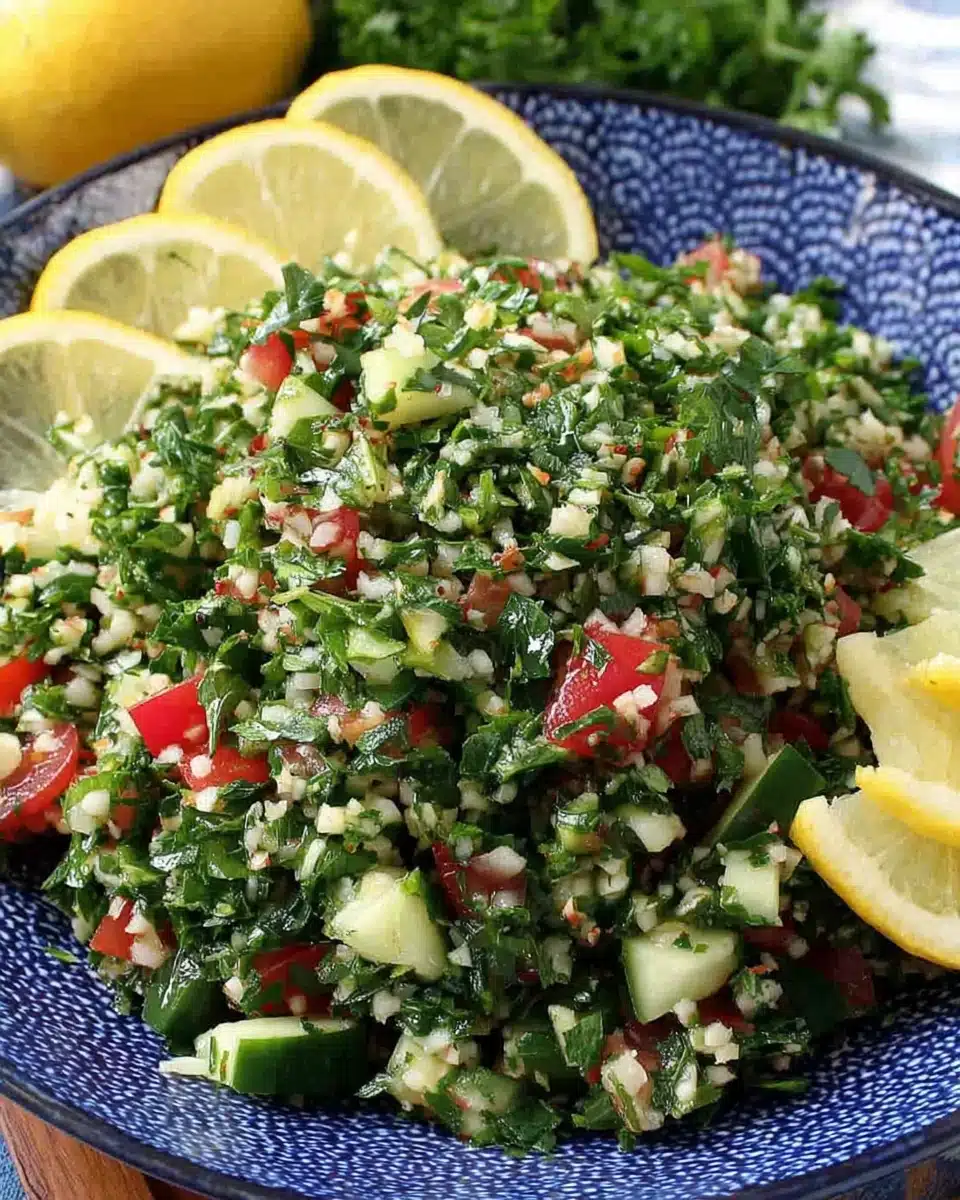 Tabouli Salad: A Refreshing Delight for Every Occasion