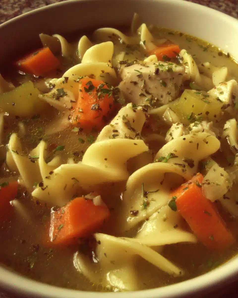 Tuscan Chicken Noodle Soup: A Cozy Delight for Everyone