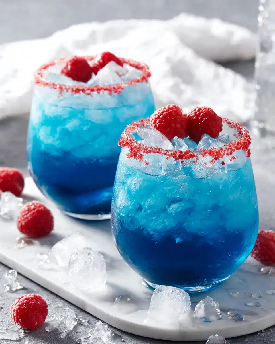 Blue Hawaiian Lemonade Punch: A Refreshing Delight