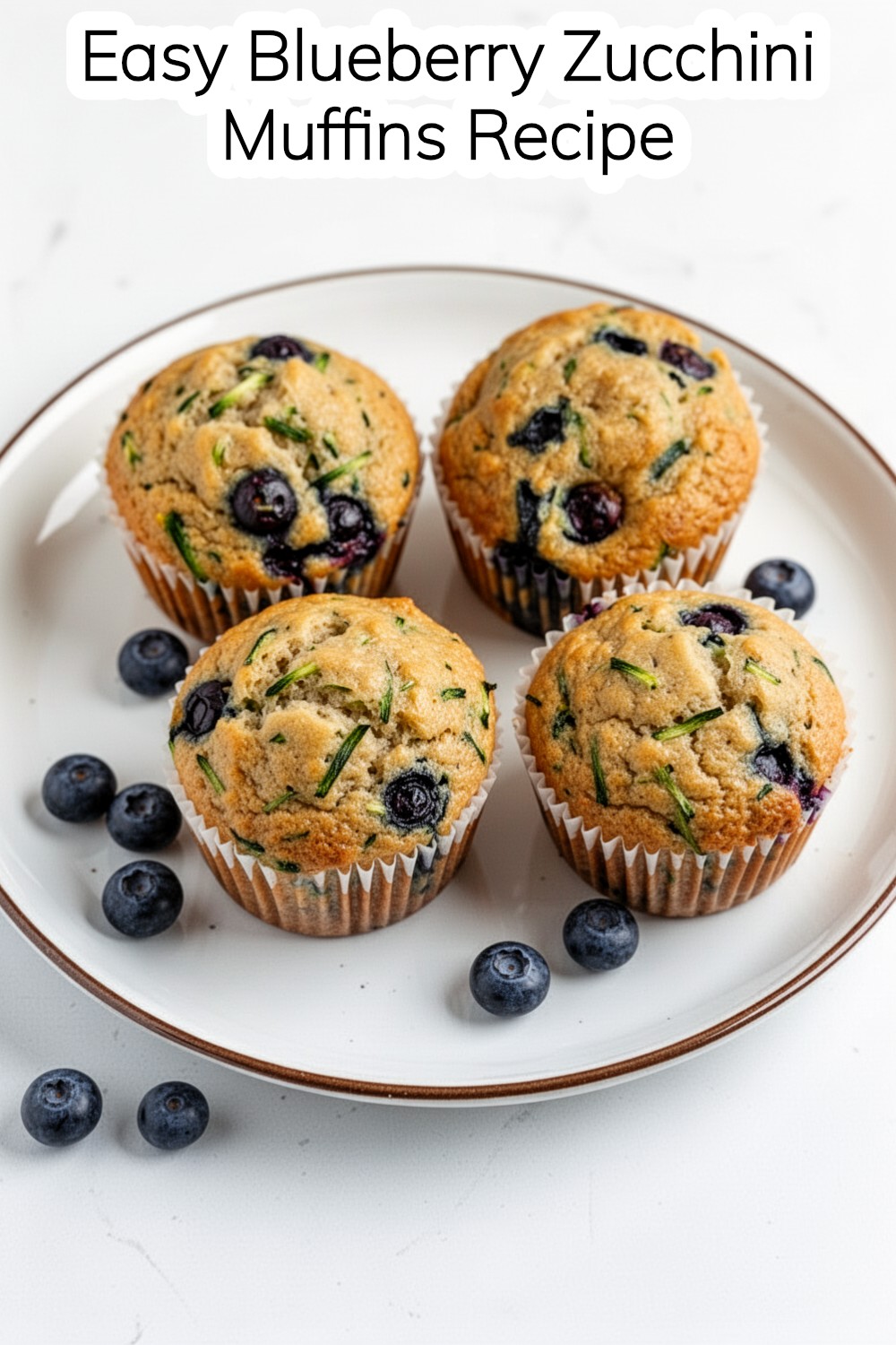 Blueberry Zucchini Muffins: A Delightful Breakfast Treat 1 blueberry zucchini muffins