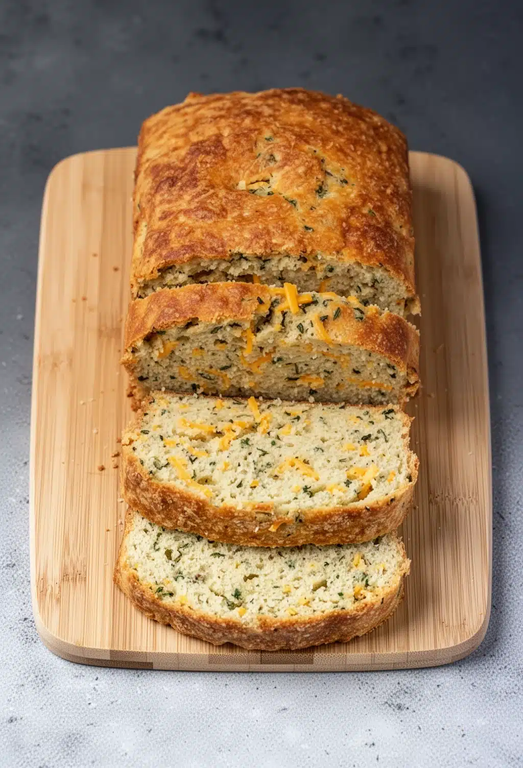 Cheddar Garlic Herb Keto Bread: Irresistibly Delicious!