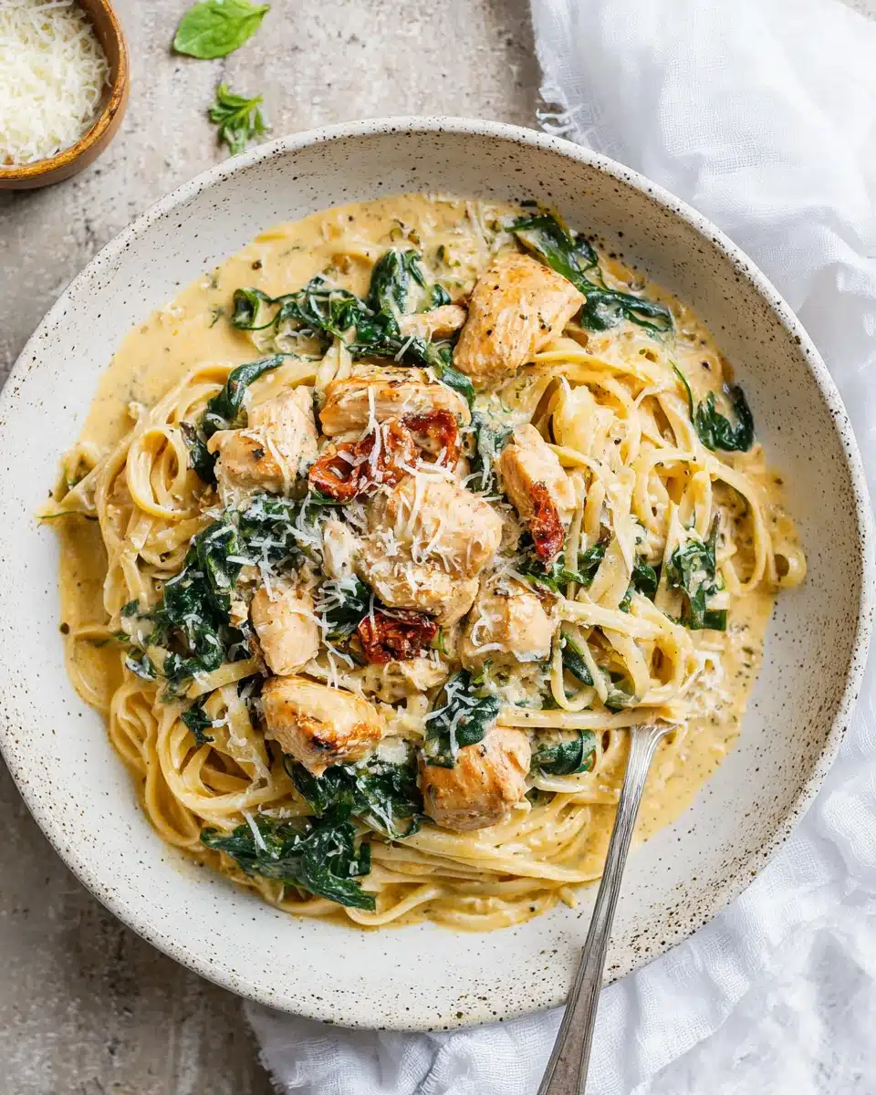 Creamy Tuscan Chicken Pasta: A Delightfully Easy Recipe