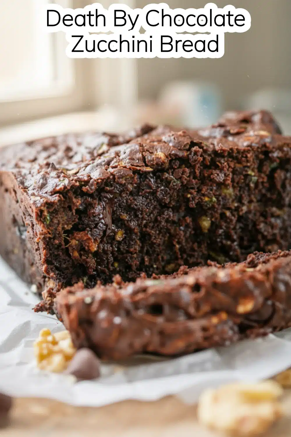 Death by Chocolate Zucchini Bread: Indulgent and Delicious 2 death by chocolate zucchini bread
