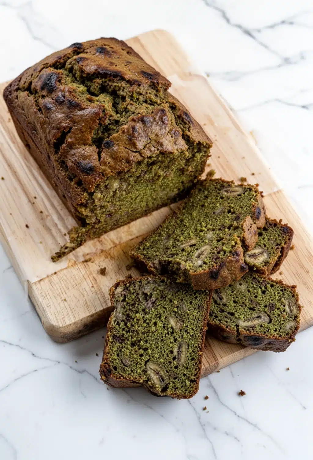 Delicious and Delicious Matcha Banana Bread