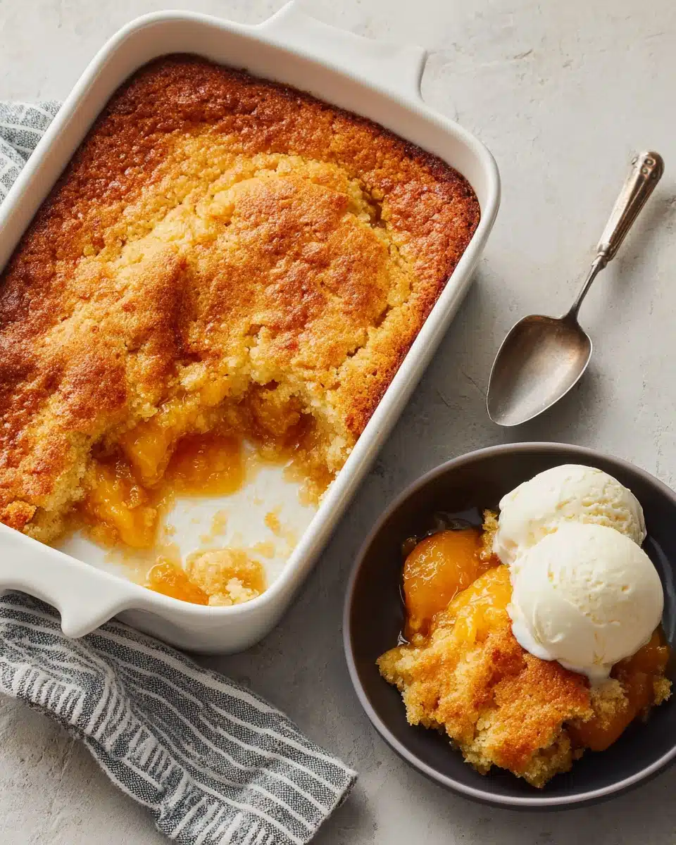 Fresh Peach Cobbler: A Delightfully Easy Dessert