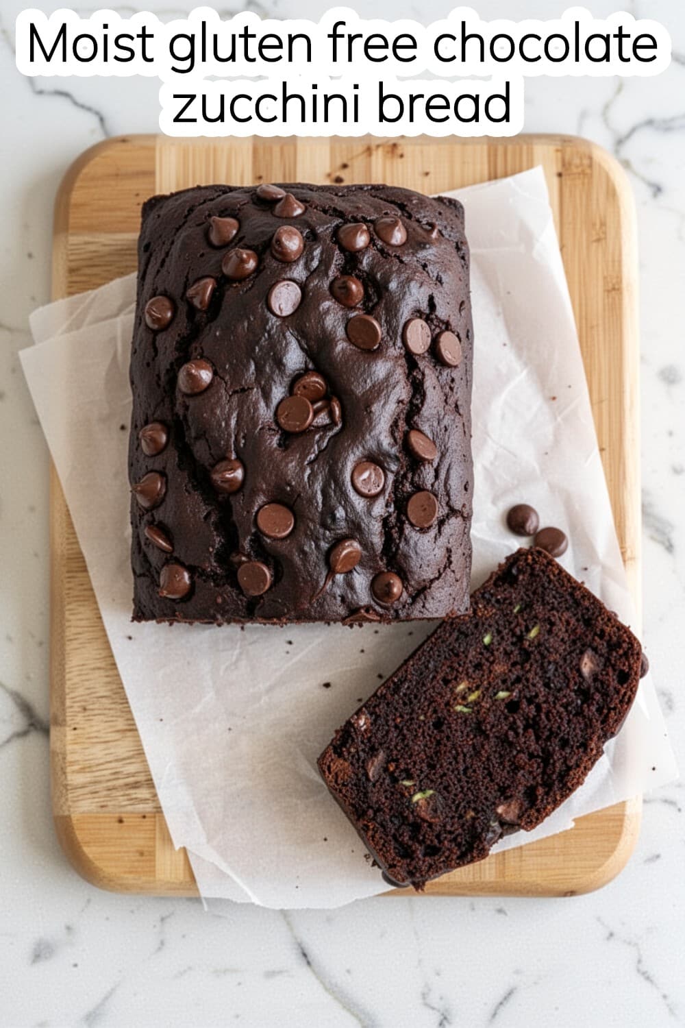 gluten free chocolate zucchini bread dairy free