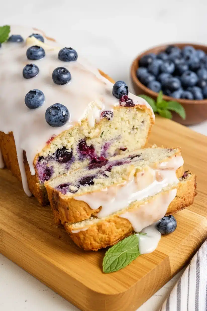 Keto Lemon Blueberry Zucchini Bread: A Delightful Treat