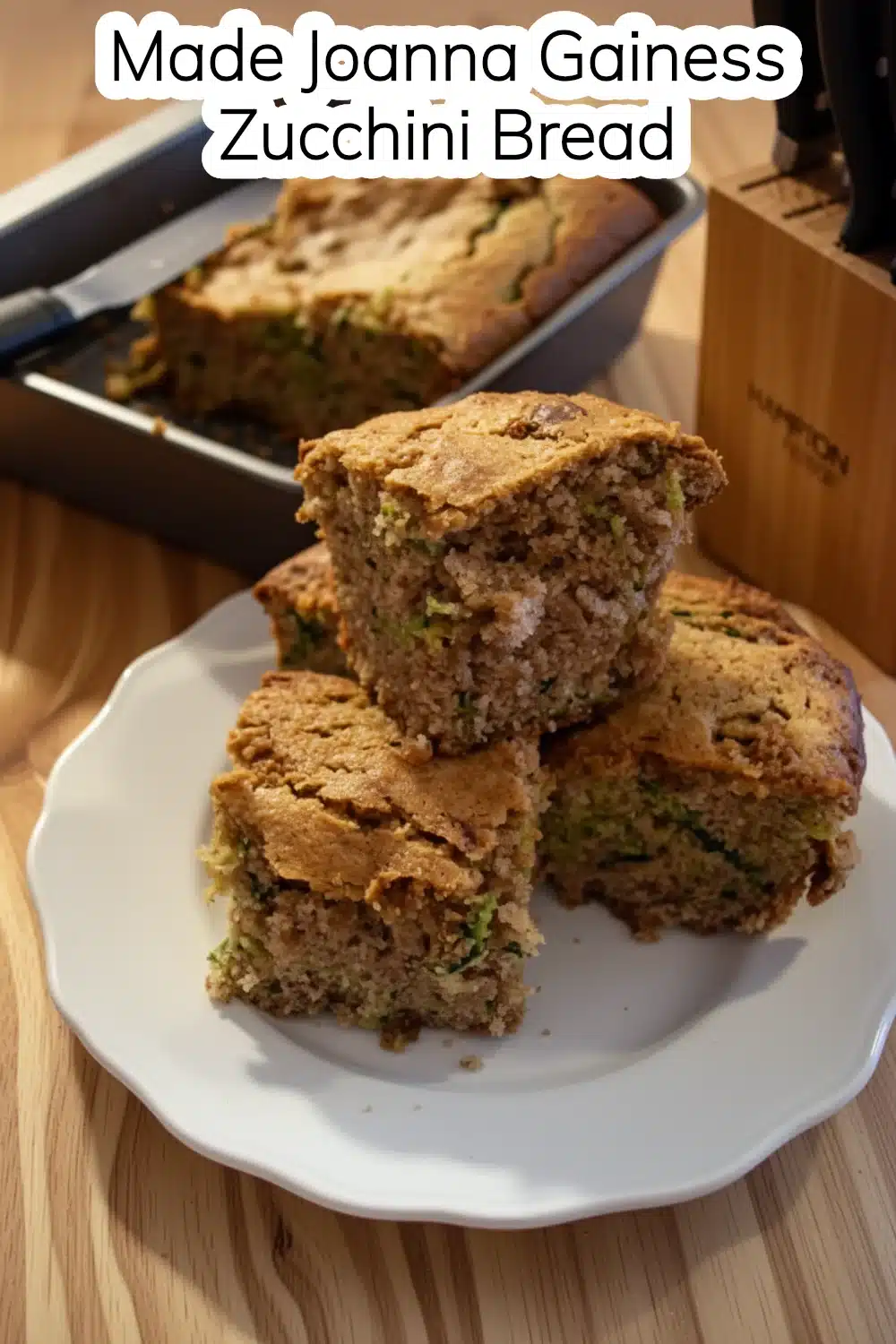 made joanna gainess zucchini bread