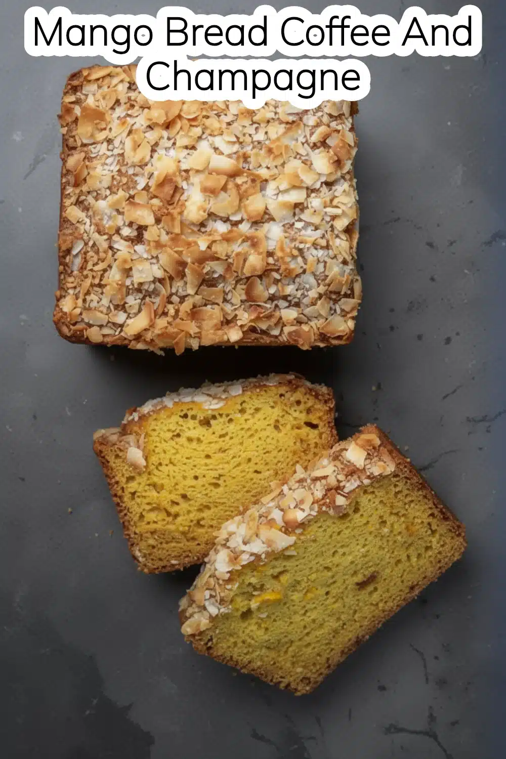 Mango Bread: A Delightful Tropical Indulgence 1 mango bread coffee and champagne