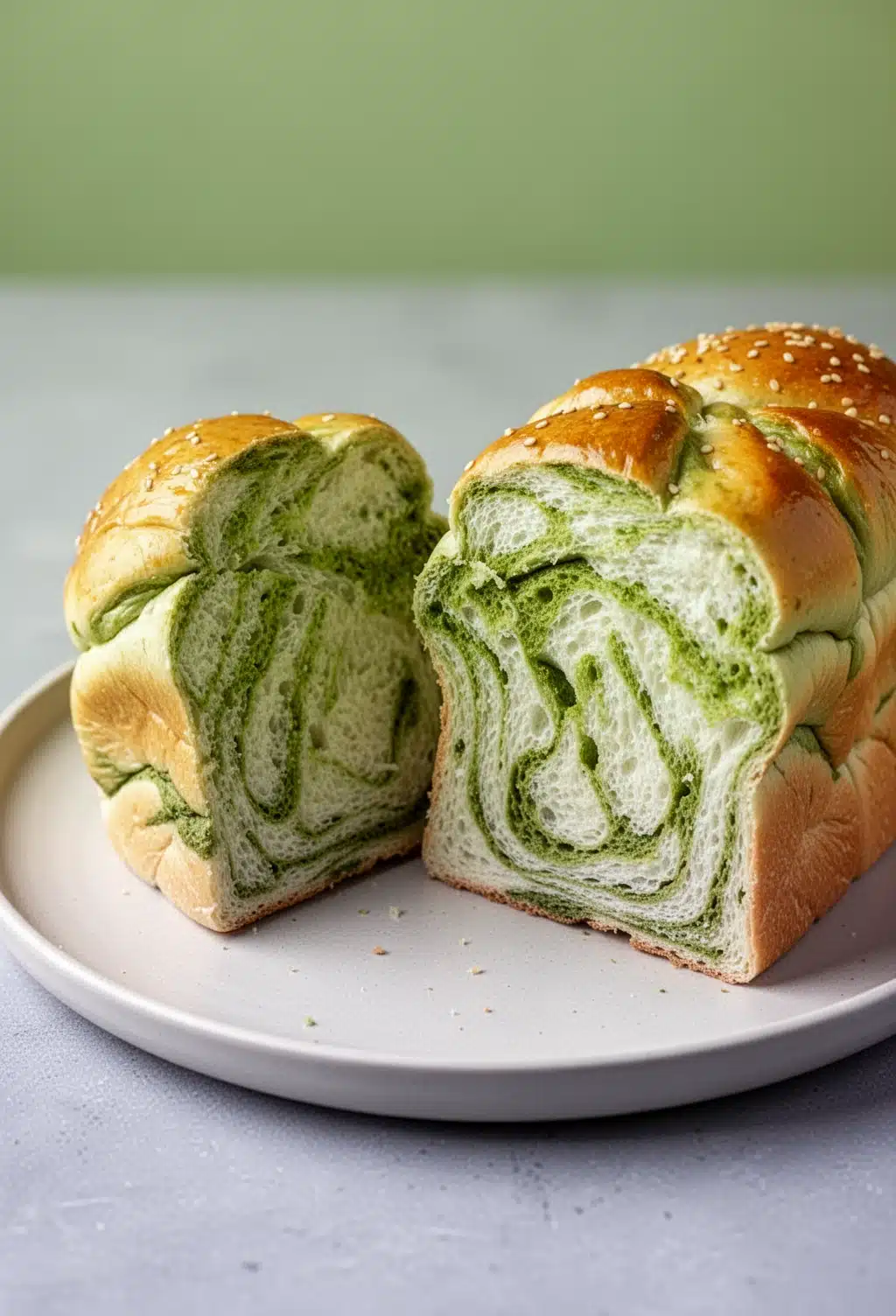 Matcha and Milk Japanese Fluffy Bread: A Delightful Treat