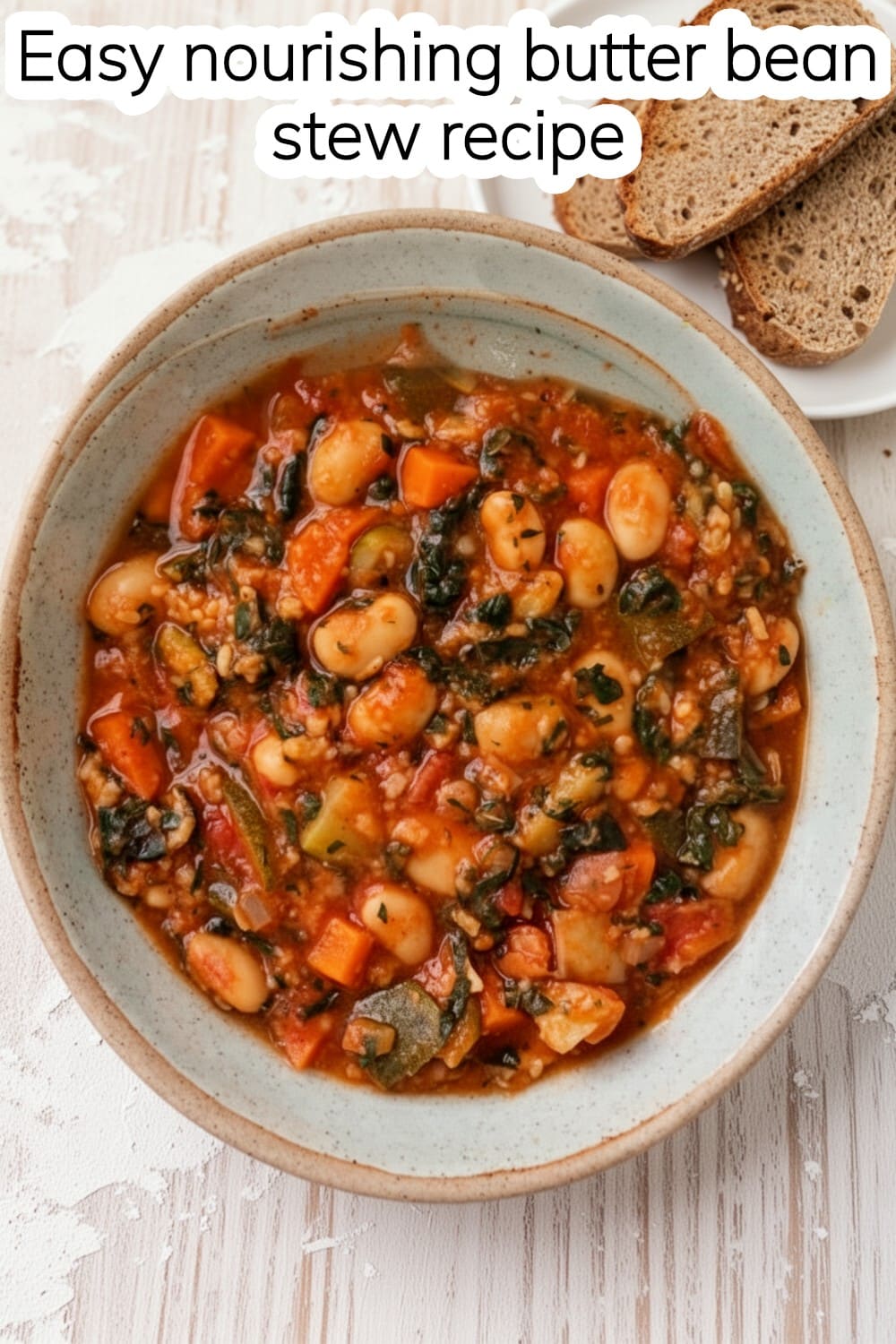 nourishing butter bean stew