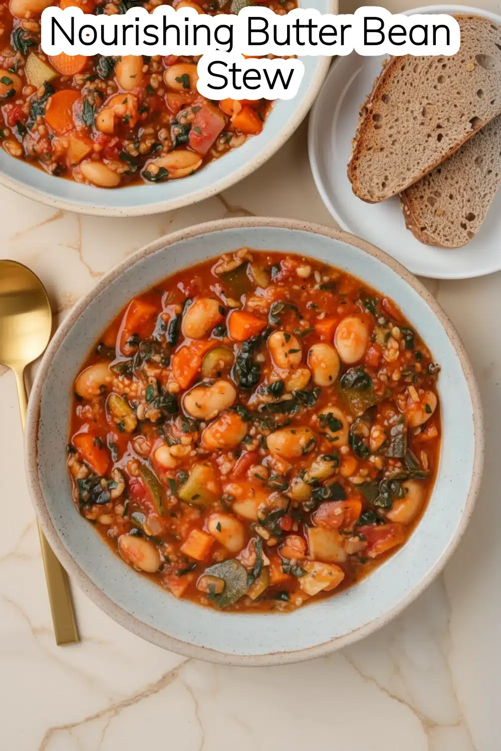 nourishing butter bean stew