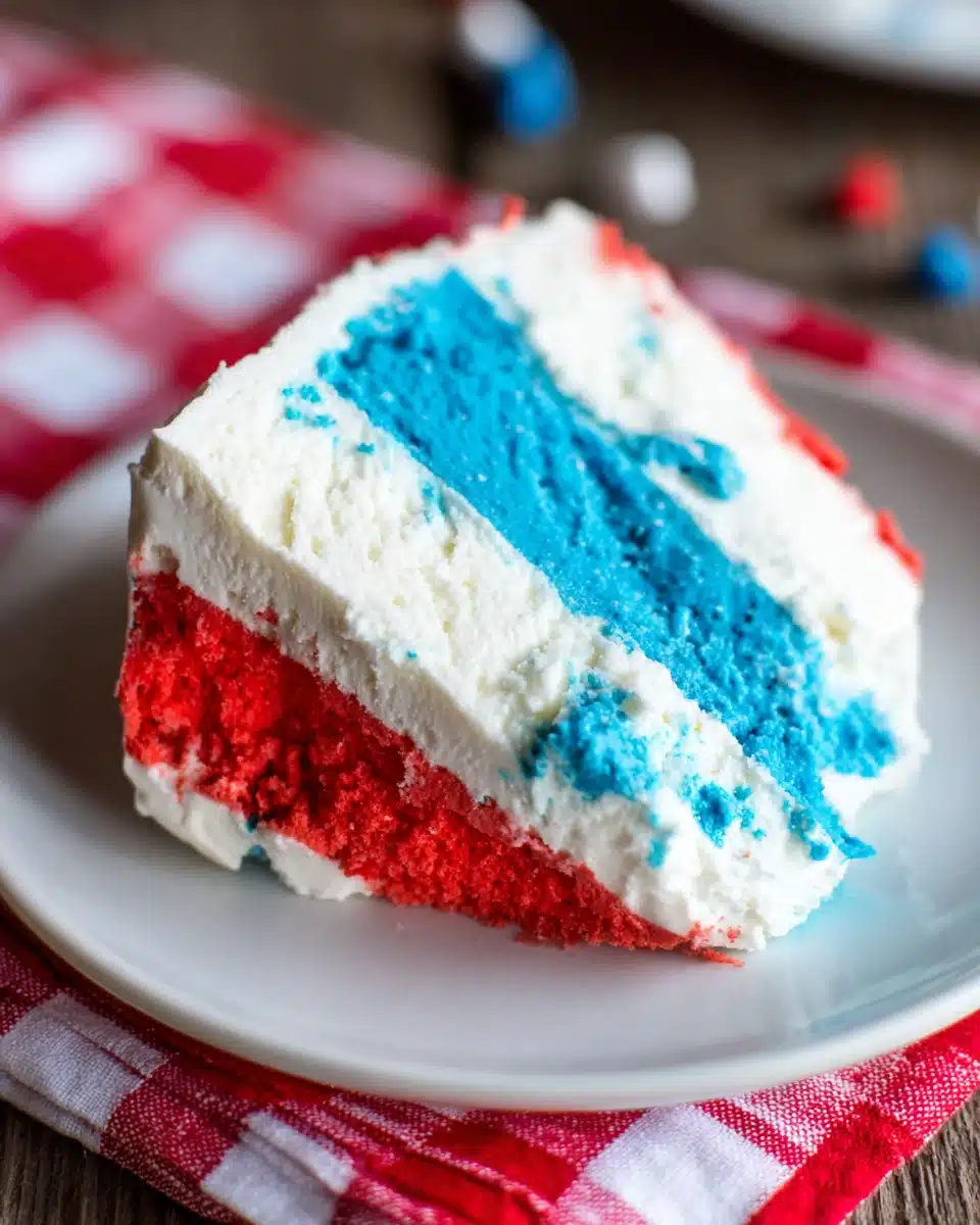 Patriotic Neapolitan Ice Cream: A Festive Delight!