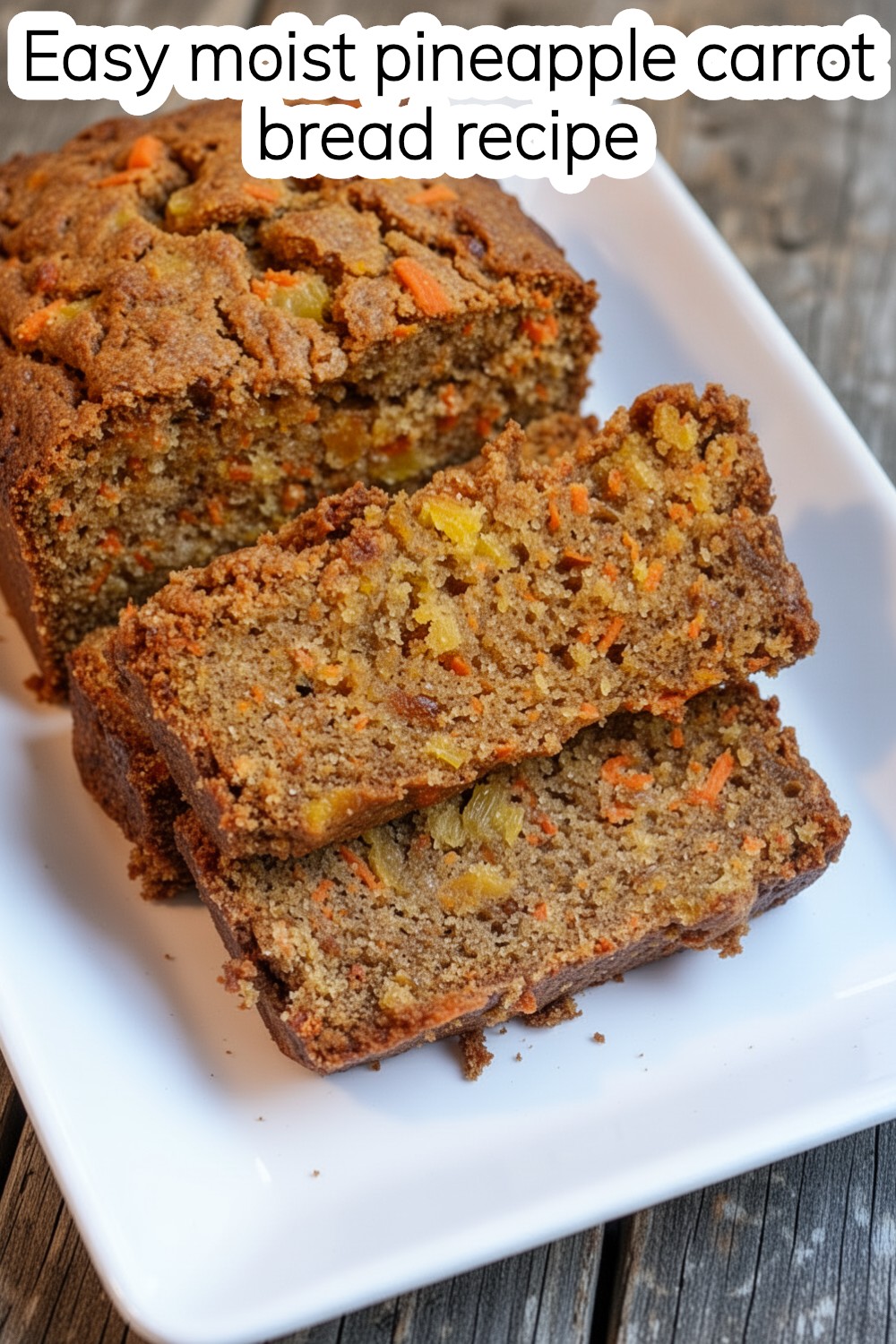 pineapple carrot bread