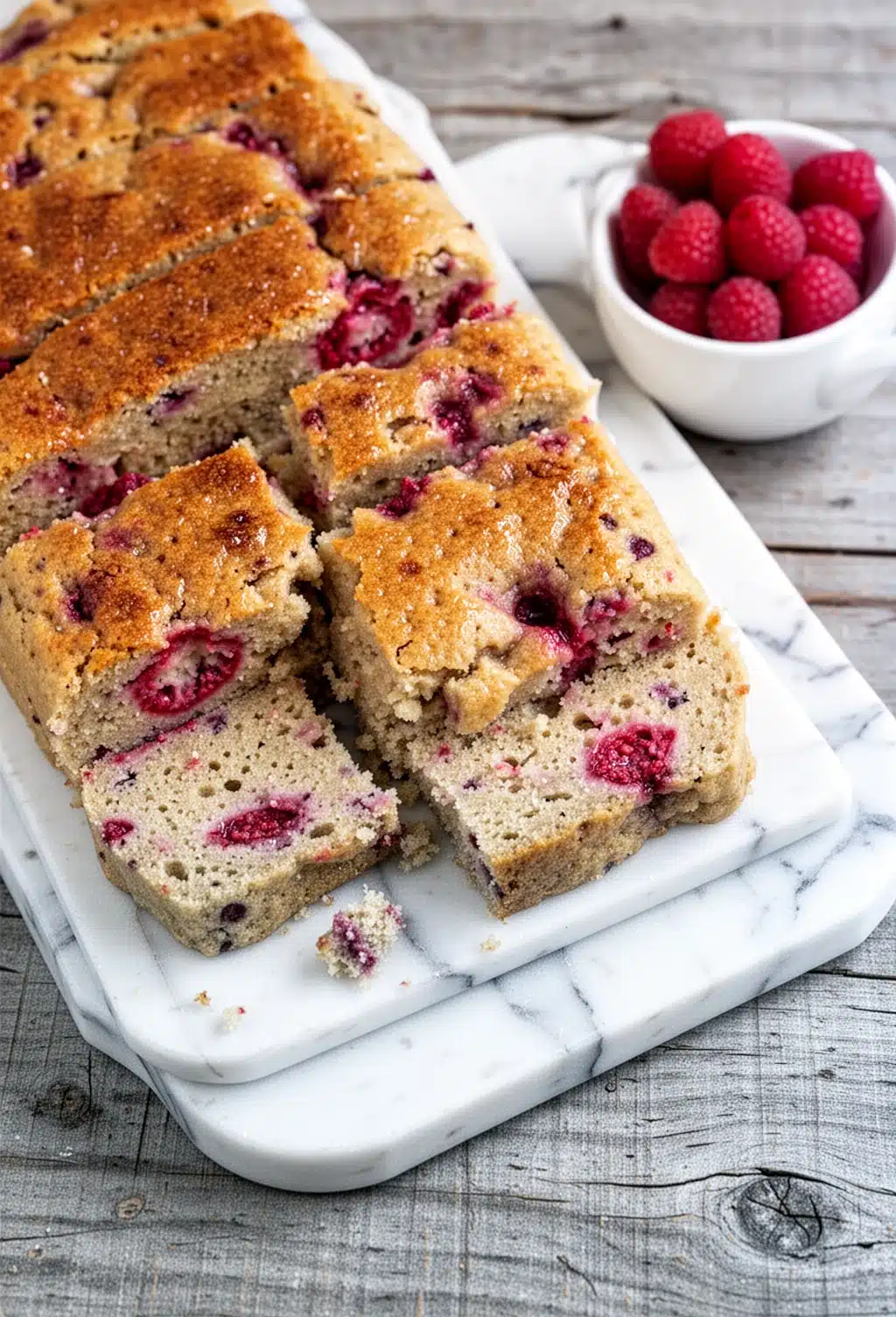 Delicious Raspberry Muffin Breakfast Bread Recipe