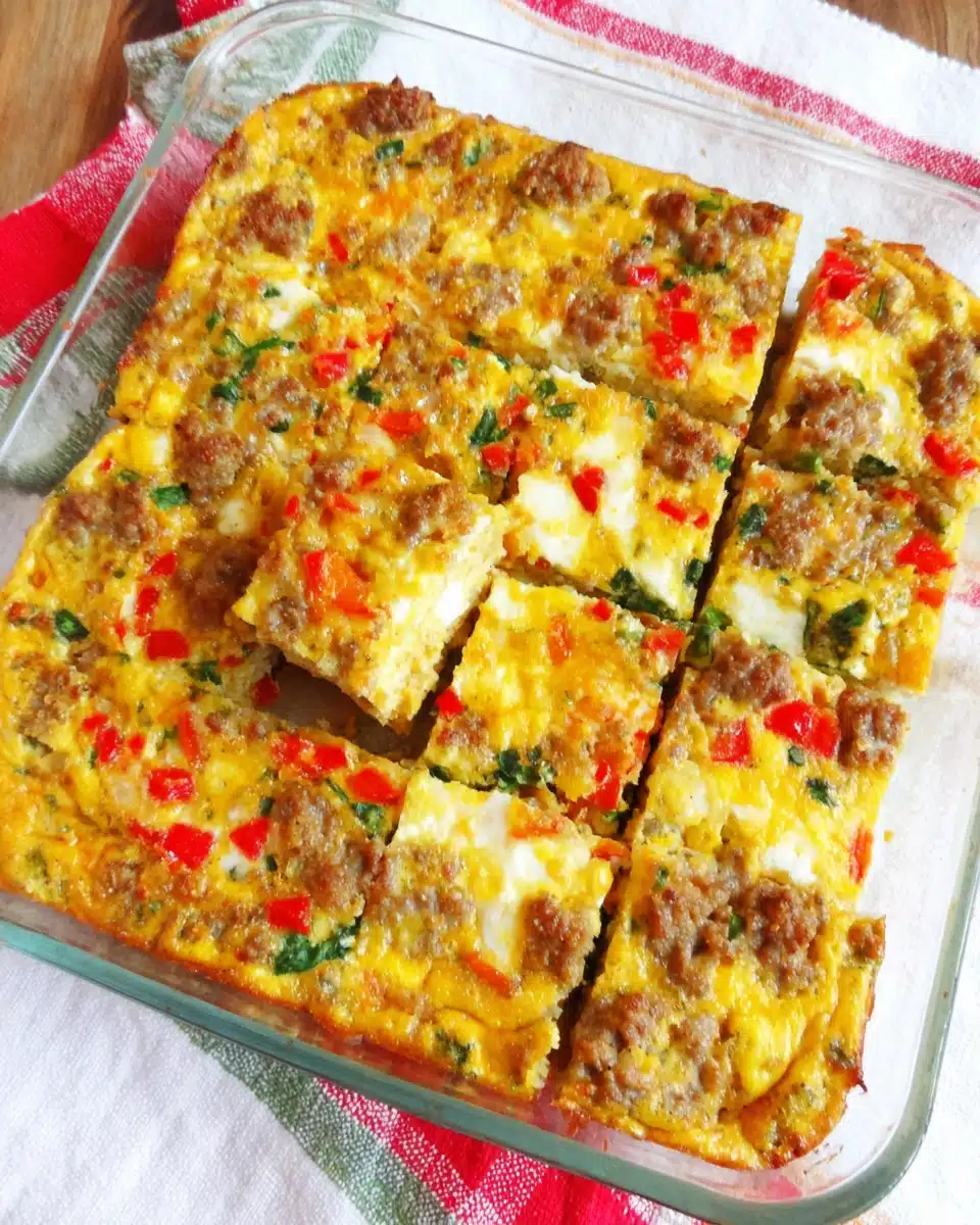 Sausage and Egg Whole30 Breakfast Casserole: A Healthy Delight