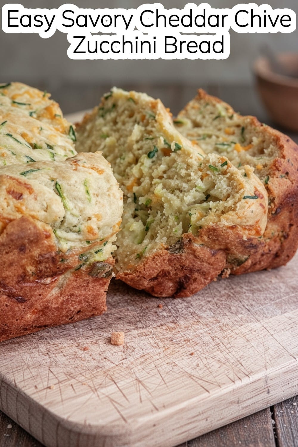 Savory Cheddar Chive Zucchini Bread: A Delicious Treat 1 savory cheddar chive zucchini bread