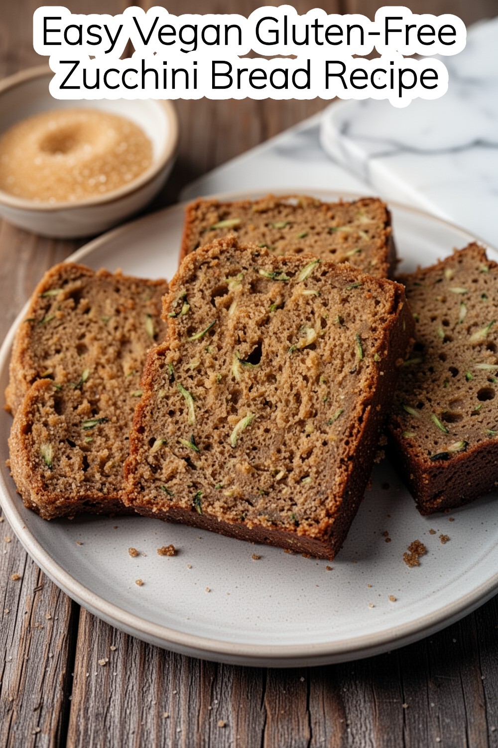 vegan gluten free zucchini bread