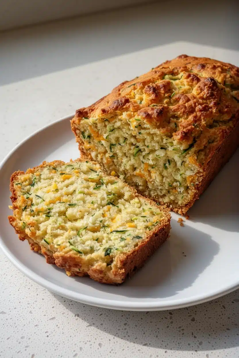 Zucchini Cheddar Herb Bread: A Savory Delight