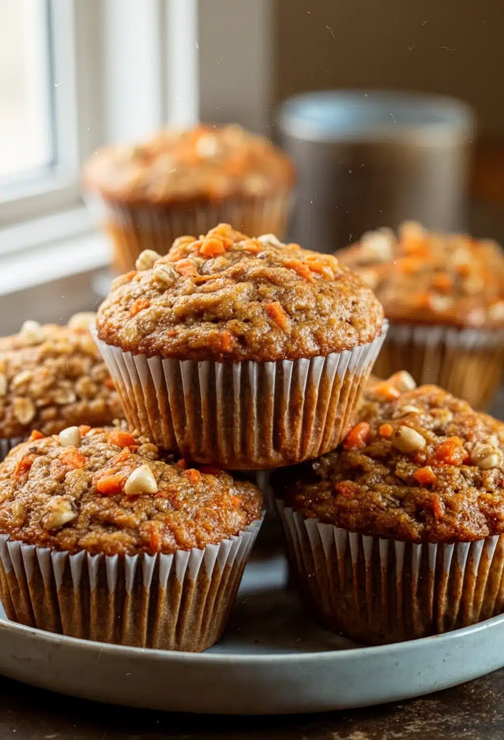 Delicious Banana Carrot Oatmeal Muffins for a Healthy Start