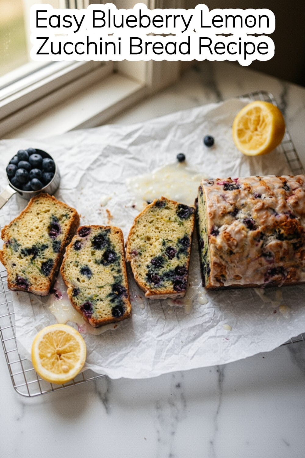 Delicious Blueberry Lemon Zucchini Bread You’ll Love 1 blueberry lemon zucchini bread