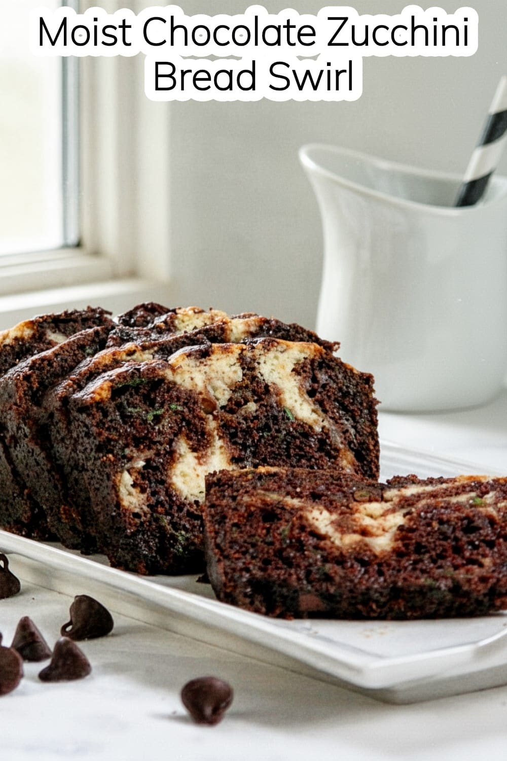 Delicious Chocolate Zucchini Bread Swirl Recipe 1 chocolate zucchini bread swirl