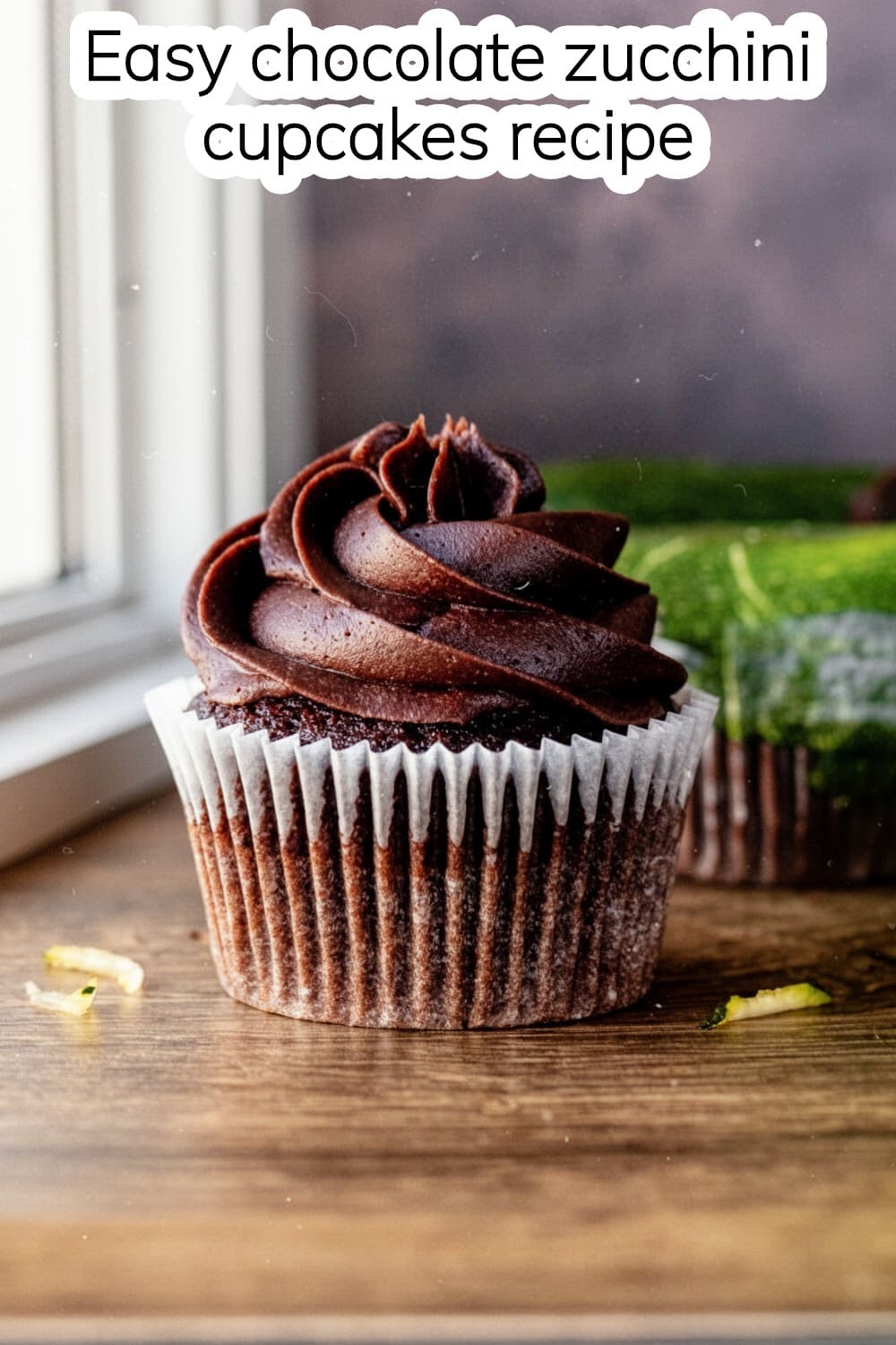 chocolate zucchini cupcakes