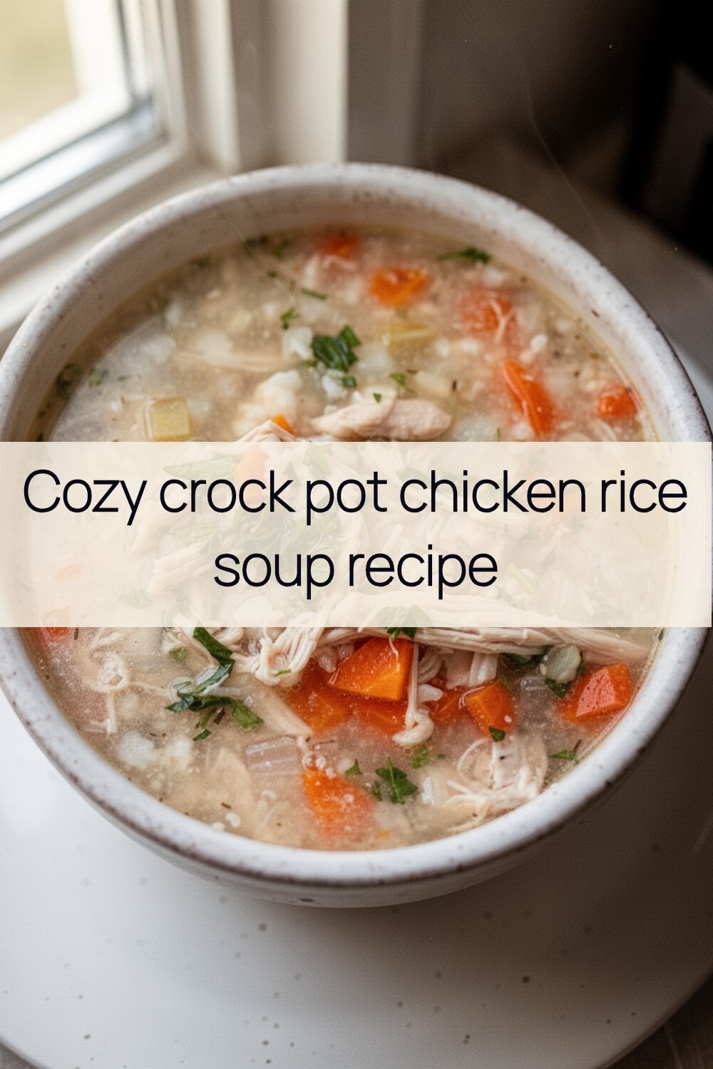 crock pot chicken rice soup
