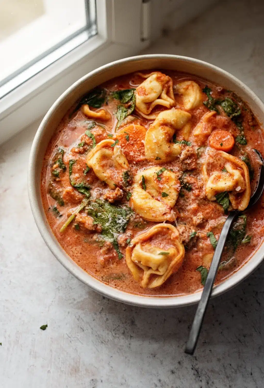 Crockpot Tortellini Soup: A Delightful Family Favorite