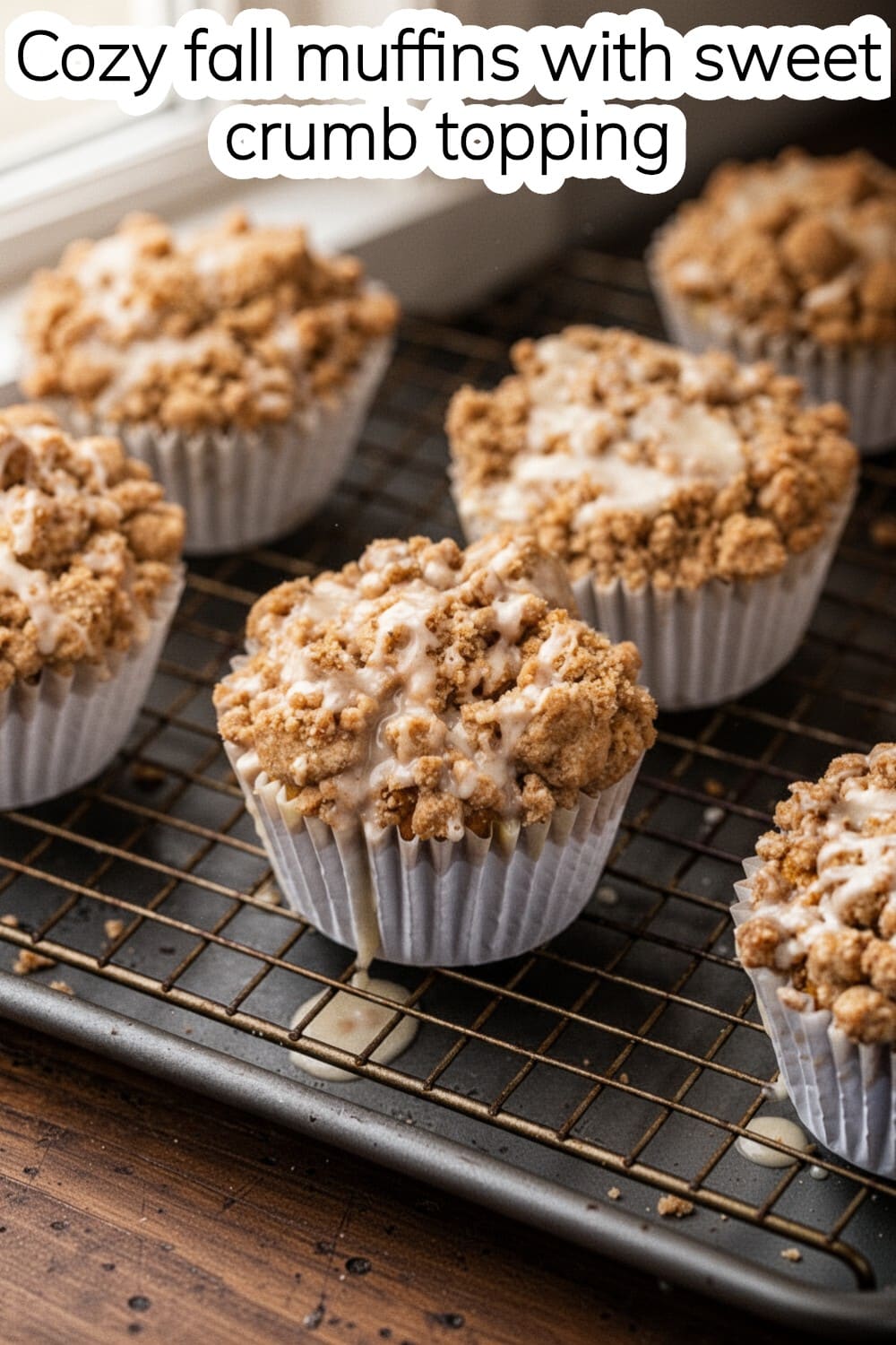 crumb topping muffins fall