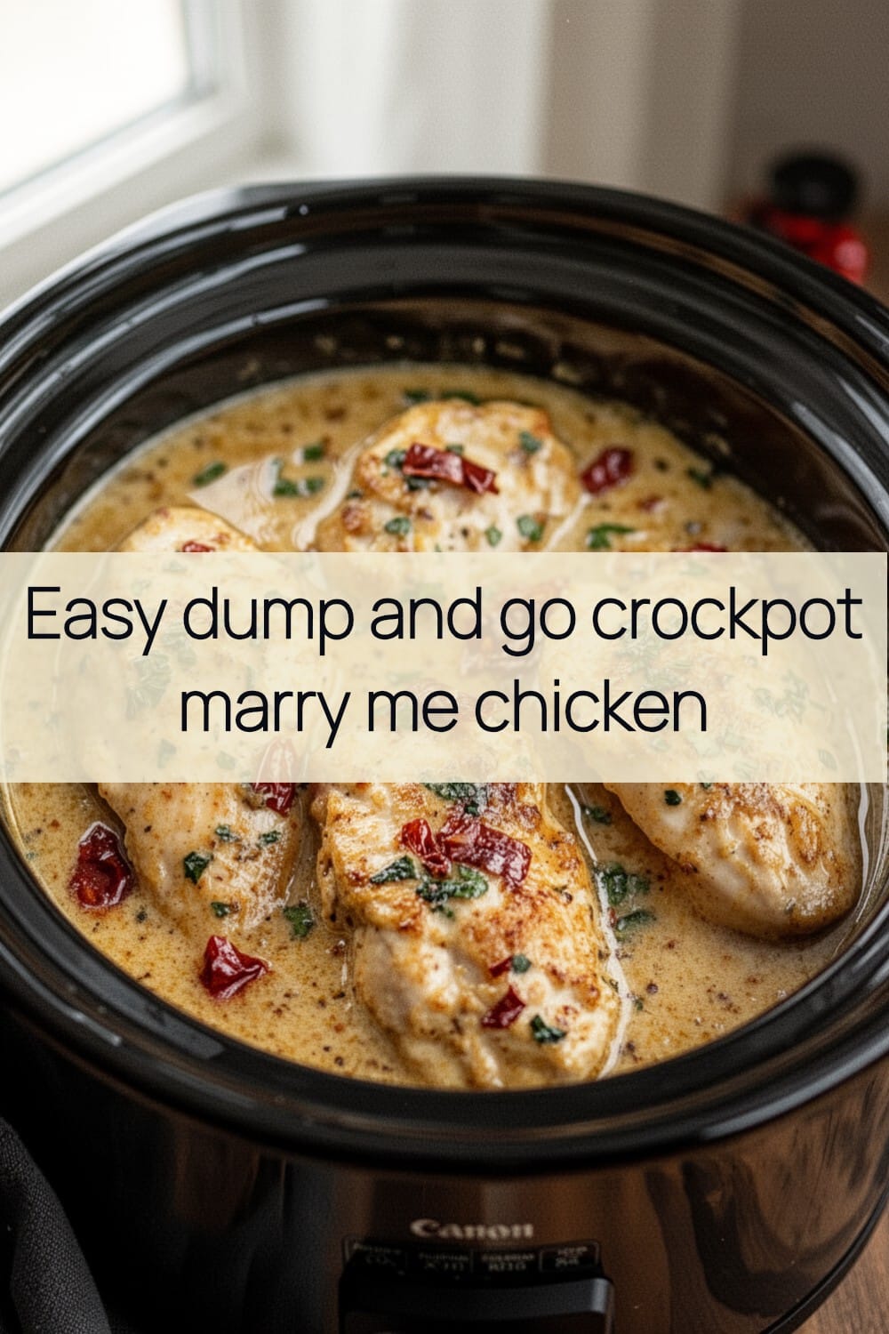 dump and go crockpot marry me chicken