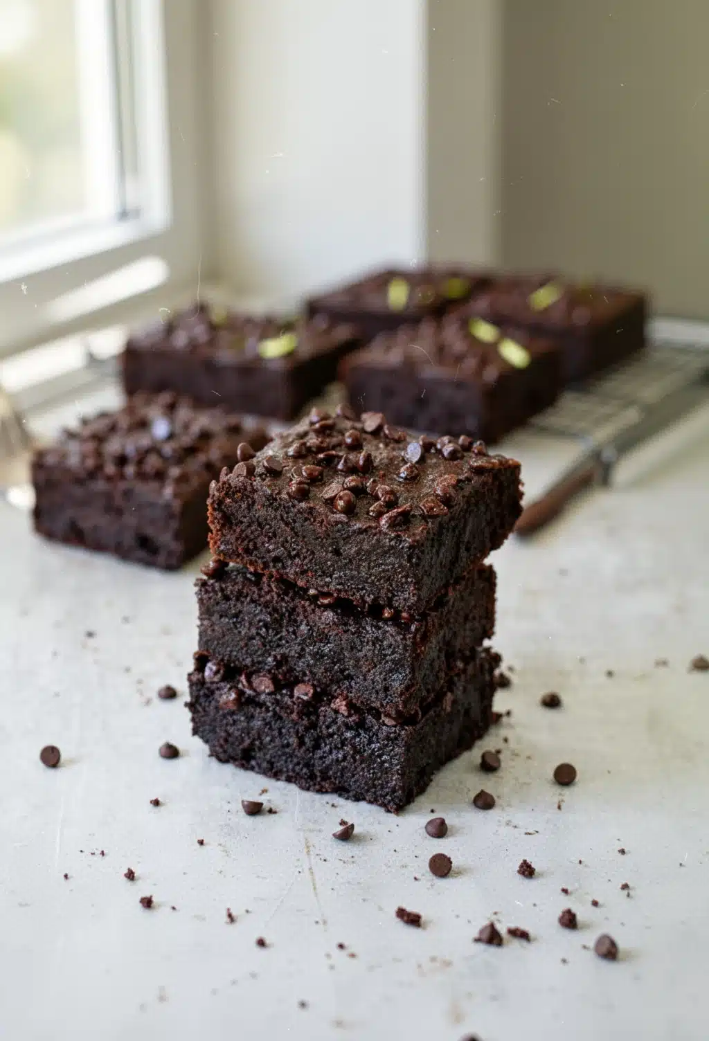 Gesunde Zucchini Brownies: Indulgent and Guilt-Free!