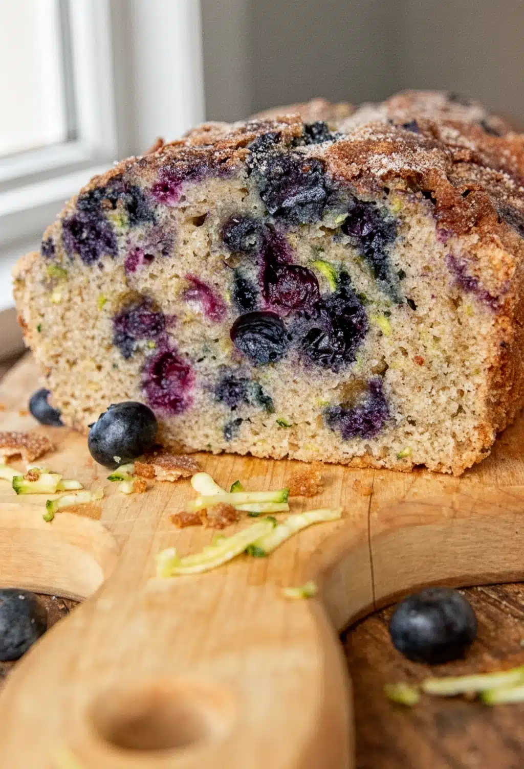 Delicious Gluten Free Zucchini Blueberry Bread Recipe