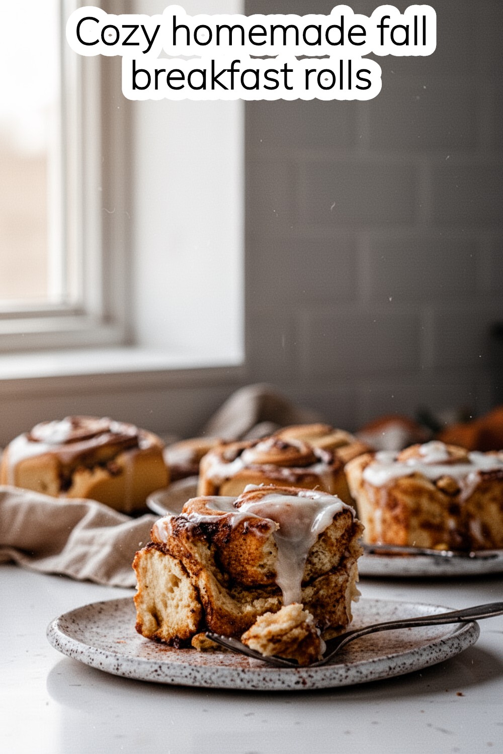 homemade fall breakfast rolls
