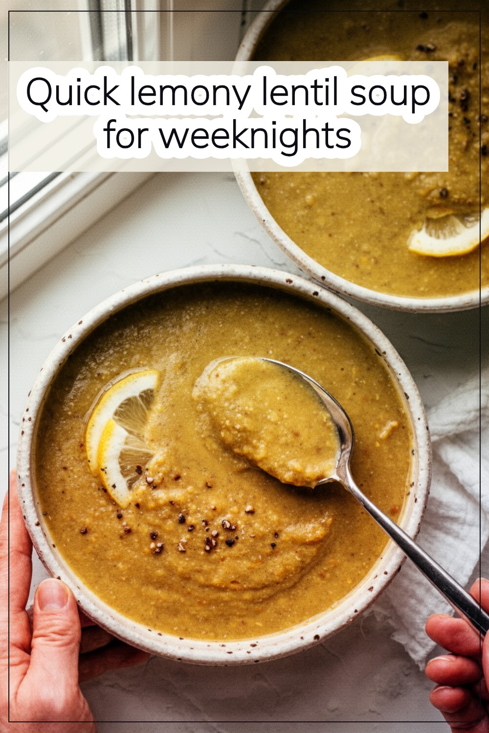 lemony lentil soup