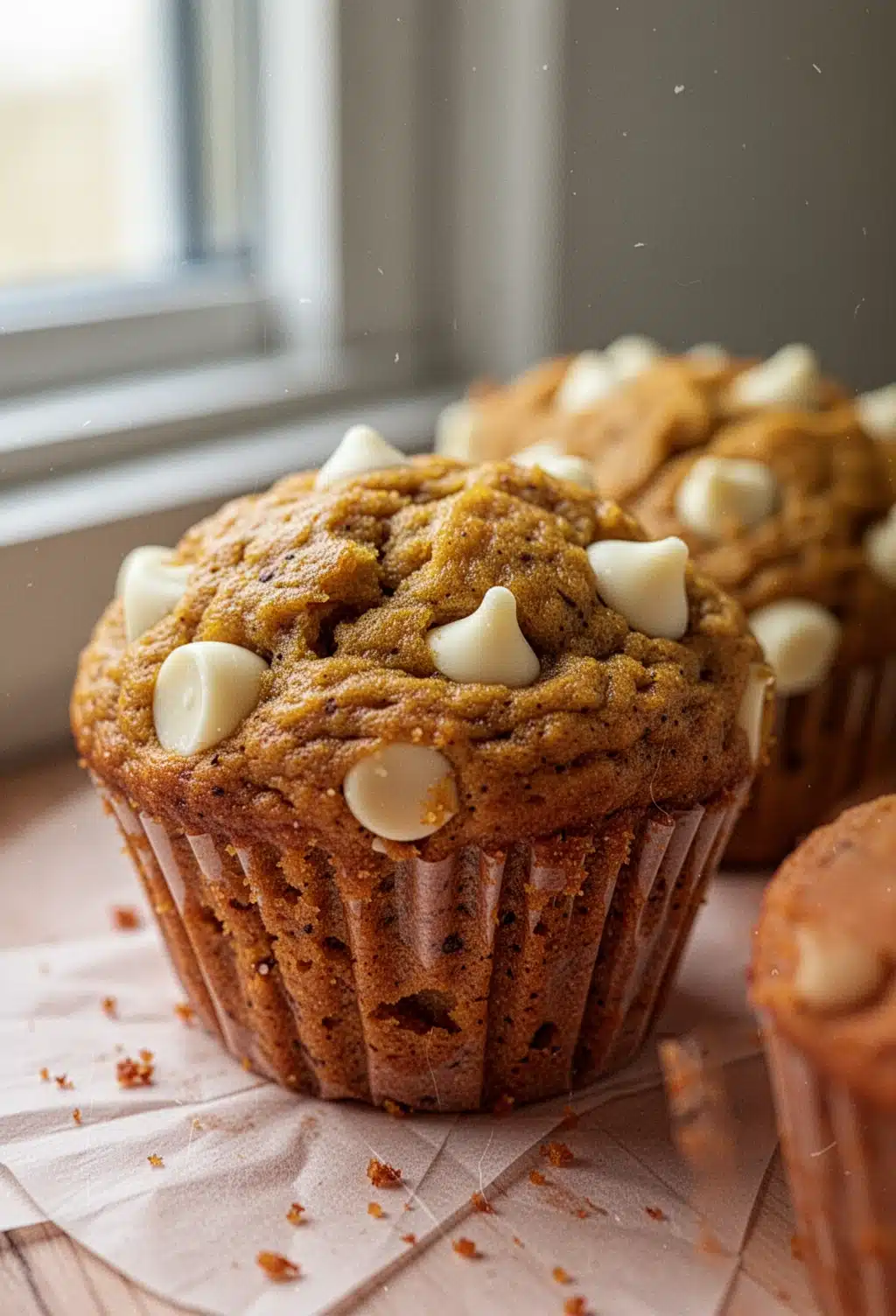Mini Pumpkin Muffins with White Chocolate Chips – Delightfully Easy!