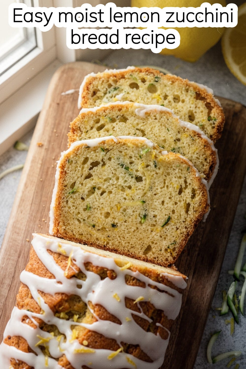 moist lemon zucchini bread